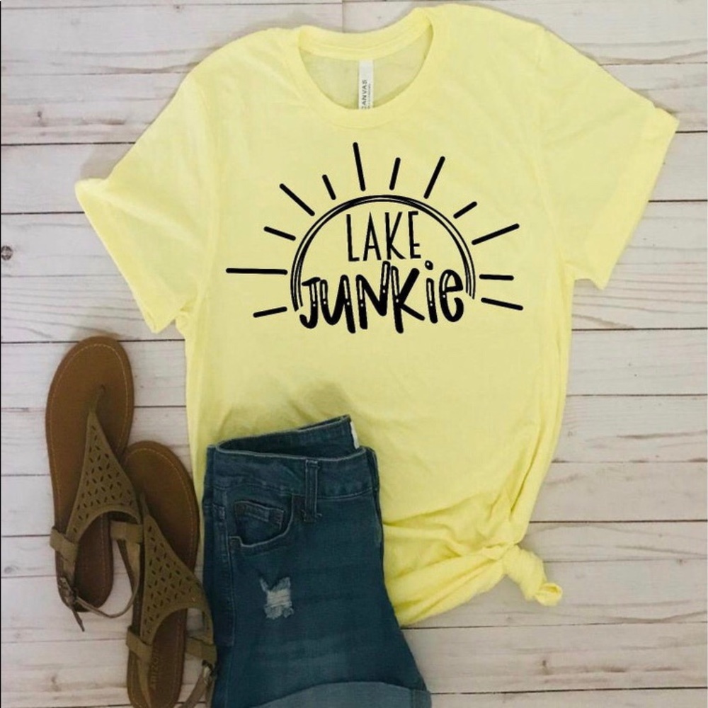 Lake Junkie tee